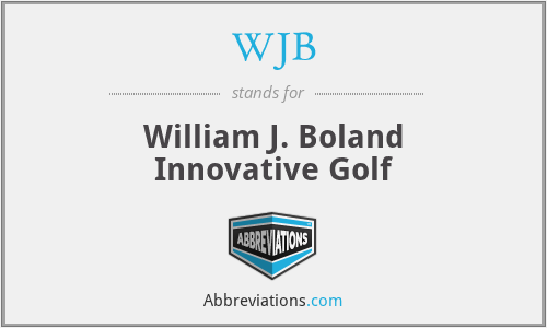 WJB - William J. Boland Innovative Golf