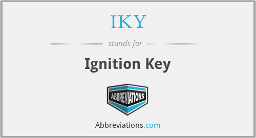 IKY - Ignition Key