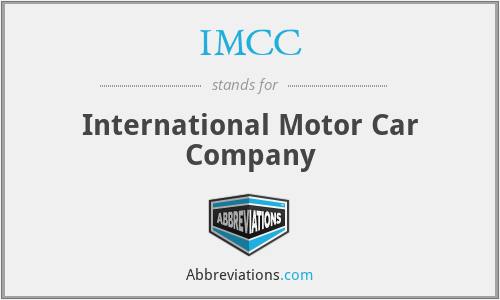 IMCC - International Motor Car Company