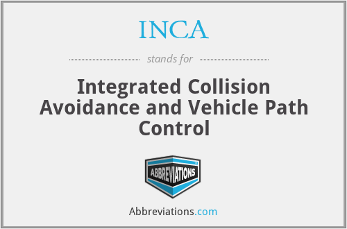 INCA - Integrated Collision Avoidance and Vehicle Path Control
