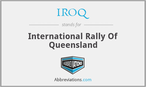 IROQ - International Rally Of Queensland
