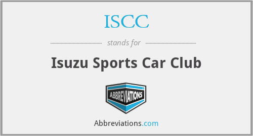 ISCC - Isuzu Sports Car Club