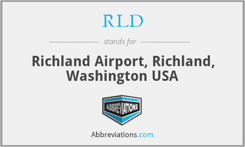 RLD - Richland Airport, Richland, Washington USA