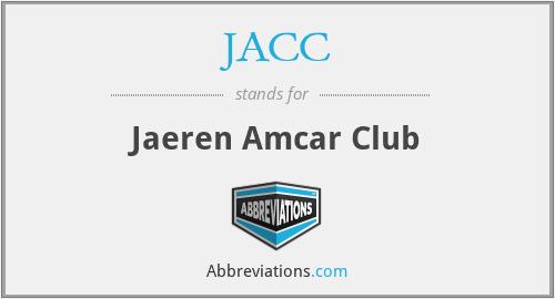 JACC - Jaeren Amcar Club