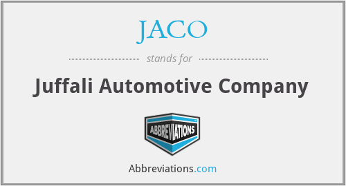 JACO - Juffali Automotive Company