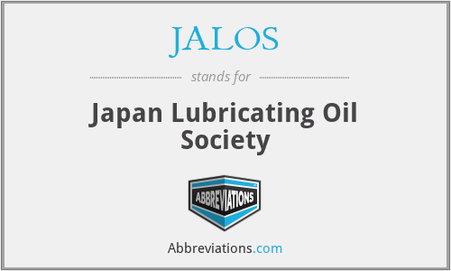JALOS - Japan Lubricating Oil Society