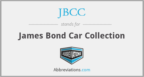 JBCC - James Bond Car Collection