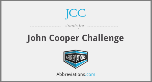 JCC - John Cooper Challenge