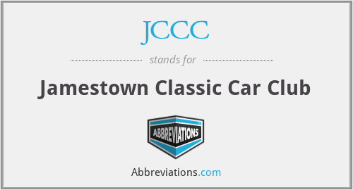 JCCC - Jamestown Classic Car Club