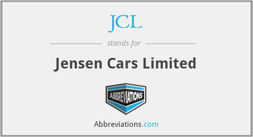 JCL - Jensen Cars Limited