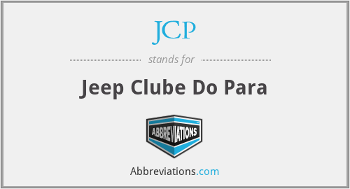 JCP - Jeep Clube Do Para