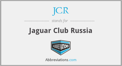 JCR - Jaguar Club Russia