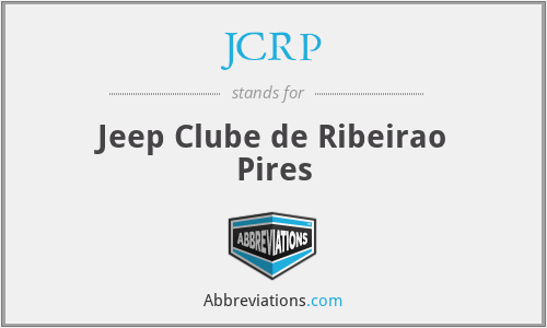 JCRP - Jeep Clube de Ribeirao Pires
