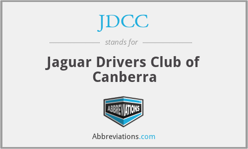 JDCC - Jaguar Drivers Club of Canberra