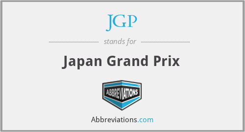 JGP - Japan Grand Prix