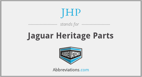 JHP - Jaguar Heritage Parts