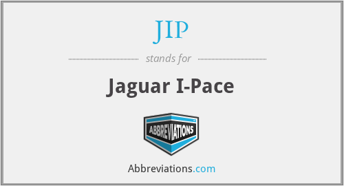JIP - Jaguar I-Pace