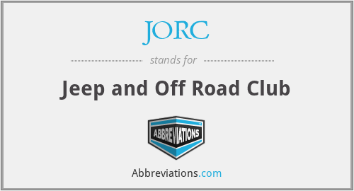 JORC - Jeep and Off Road Club