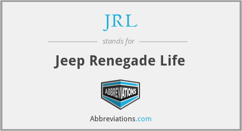 JRL - Jeep Renegade Life