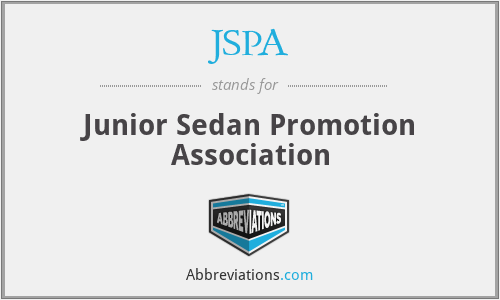 JSPA - Junior Sedan Promotion Association