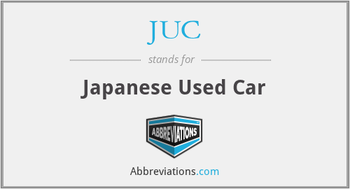 JUC - Japanese Used Car