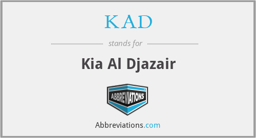 KAD - Kia Al Djazair