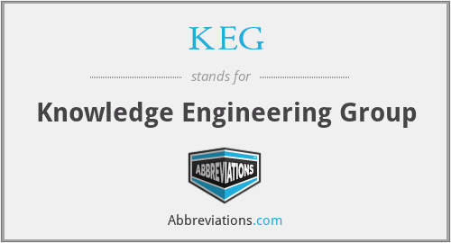 KEG - Knowledge Engineering Group