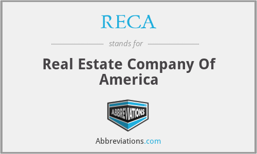 RECA - Real Estate Company Of America