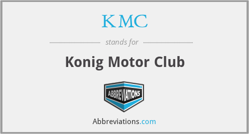 KMC - Konig Motor Club