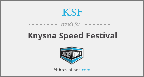 KSF - Knysna Speed Festival