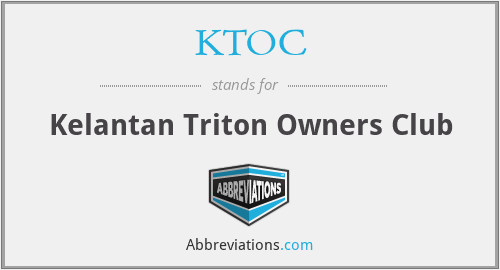 KTOC - Kelantan Triton Owners Club