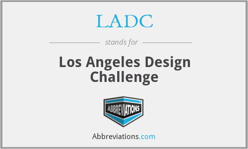 LADC - Los Angeles Design Challenge