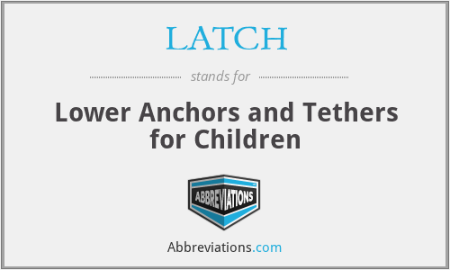 LATCH - Lower Anchors and Tethers for Children