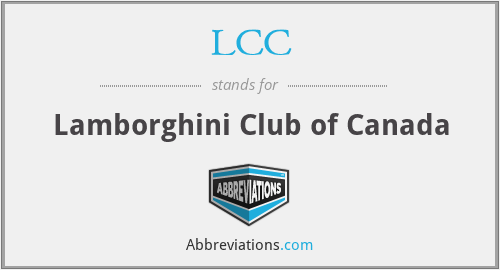 LCC - Lamborghini Club of Canada