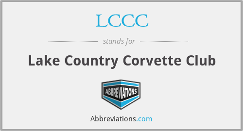 LCCC - Lake Country Corvette Club