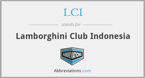 LCI - Lamborghini Club Indonesia