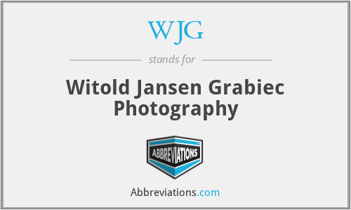 WJG - Witold Jansen Grabiec Photography