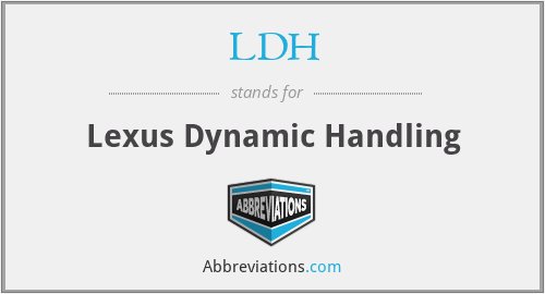 LDH - Lexus Dynamic Handling