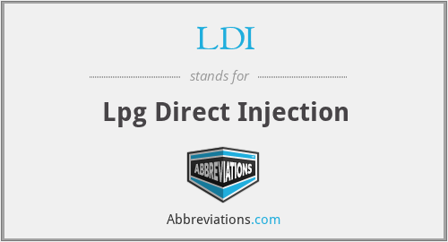 LDI - Lpg Direct Injection