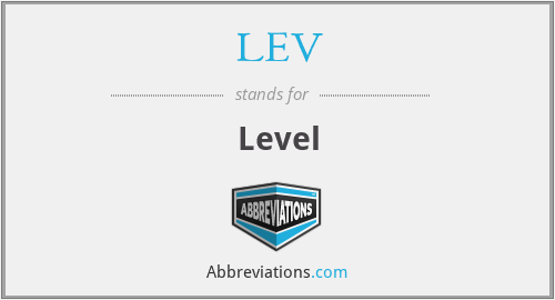 LEV - Level
