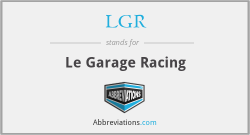 LGR - Le Garage Racing