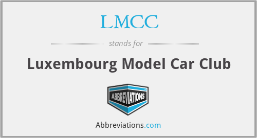 LMCC - Luxembourg Model Car Club