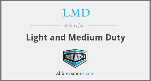 LMD - Light and Medium Duty