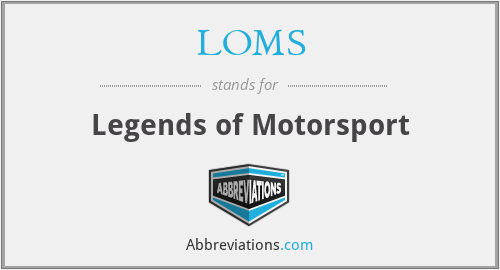 LOMS - Legends of Motorsport