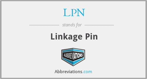 LPN - Linkage Pin