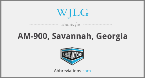 WJLG - AM-900, Savannah, Georgia
