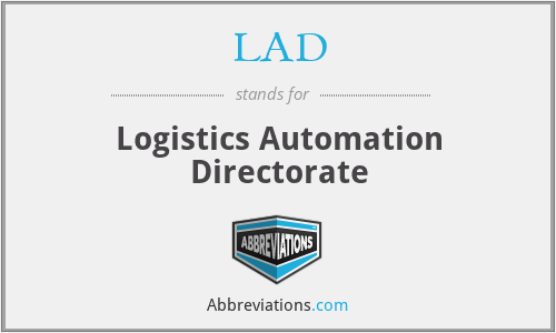 LAD - Logistics Automation Directorate
