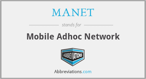 MANET - Mobile Adhoc Network