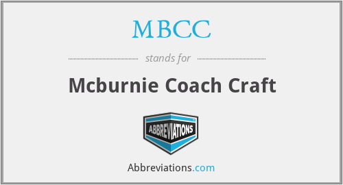 MBCC - Mcburnie Coach Craft