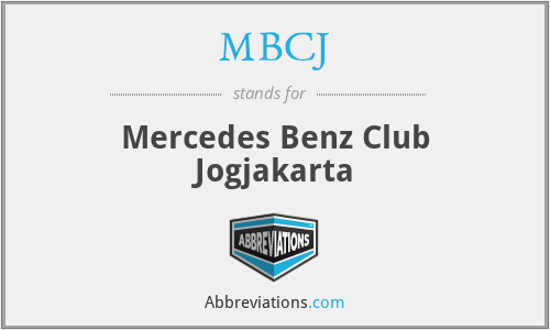 MBCJ - Mercedes Benz Club Jogjakarta
